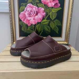 Brand New Dr. Marten Sandals - Brown, chunky